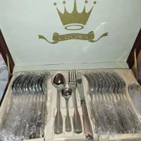 سرویس ۱۴۸ پارچه آلمان تمام استیل نگیر|ظروف سرو و پذیرایی|مشهد, انقلاب|دیوار