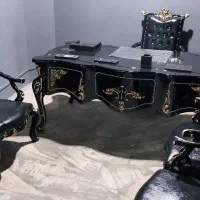 ست مدیریتی سلطنتی،میز مدیریت،مبلمان،میز اداری|دفتر کار|تهران, تجریش|دیوار