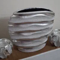 گلدان مدل فانتزی موجی مدرن مینیمال