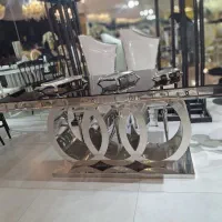 میز مدل المپیک/استیل/تالاری رستورانی