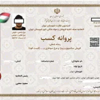 جواز کسب صنفی و خانگی