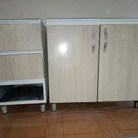 کابینت MDF زیر گازی کابینت زیر سینک کابینت 3 کشو|مصالح و تجهیزات ساختمان|فردیس, شهرک ارم|دیوار