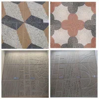 موزائیک پشت بامی حیاطی کف فرش پلیمری دورباغچه نرده|مصالح و تجهیزات ساختمان|اصفهان, کنگاز|دیوار