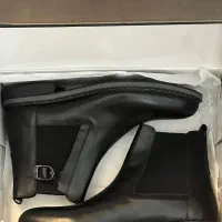 بوت مشکی مردانه نوین چرم