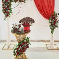 دیزاین نامزدی تزیین خنچه گل آرایی نبات حنا و...