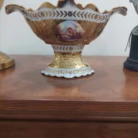 کشکول و شکلات خوری  چینی طلایی لیلی مجنون