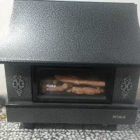 بخاری طرح شومینه ۱۸ هزار نیک کالا در حد نو