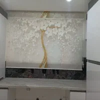 فروش انواع پرده توری وزبرا بصورت نقدواقساط|پرده، رانر، رومیزی|ارومیه, |دیوار