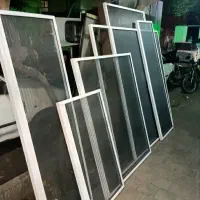 توری پلیسه ای وخدمات دوپنچره دوجداره.upvc