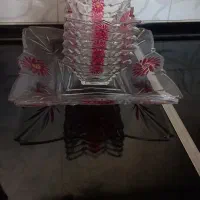 ظرف میوه و پیاله خوش رنگ