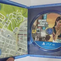 دیسک بازی gta v برای ps4|کنسول، بازی ویدئویی و آنلاین|مشهد, هفت تیر (آب و برق)|دیوار