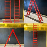 نردبان کشویی پله پهن *فروشگاه پدر و پسر*