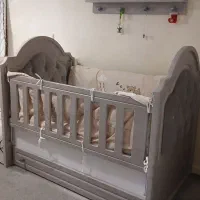 تخت کودک وکیوم لمسه دار  کشودار