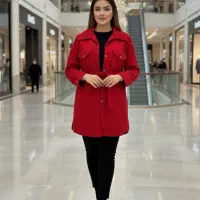 مانتو مخمل کبریتی