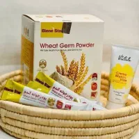 پودر جوانه گندم بین استار چاقی صورت100%تضمینی