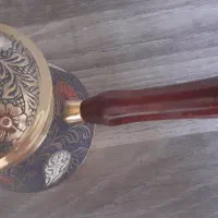 قهوه جوش، دله عربی جنس برنجی عتیقه|قوری، کتری، قهوه‌ساز دستی|اصفهان, بیدآباد|دیوار