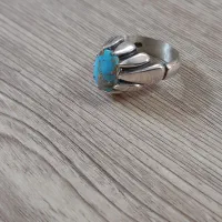 انگشترهای نقره فیروزه نیشابوری|جواهرات|سمنان, |دیوار