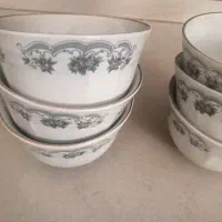 ۶ عدد پیاله ماست خوری و ۶ عدد خورشت خوری