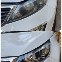 شفاف سازی تخصصی چراغ خودرو با دو سال ضمانت