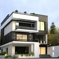 ویلای مدرن رویایی با چشم انداز خاص