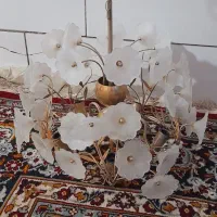 لوستر برنزی دوعدد