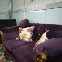 مبل هفت نفره و میز ناهارخوری چهار نفره ست