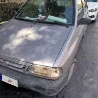 پراید نقره ای دوگانه دست