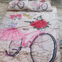 روتختی طرحدار تک نفره دخترانه