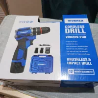 دریل شارژی سه نظام فلزی براشلس( انواع ابزارالات)|ابزارآلات|قرچک, زیبا شهر|دیوار