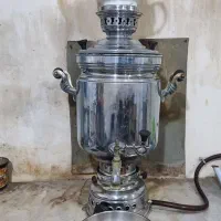 سماور برنجی ۱۰یا۱۲لیتری برای قهوه خانه