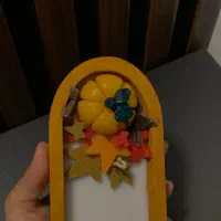 شمع پاییزی کدو و نارنگی و قالبی|صنایع دستی و سایر لوازم تزئینی|رشت, منظریه|دیوار