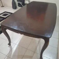 میز ناهار خوری 8 نفره جنس چوب کنده کاری