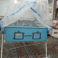 گهواره نوزاد در حد نو|کالسکه و لوازم جانبی|صفادشت, |دیوار