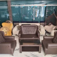 مبلمان مبل اداری و میز عسلی