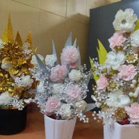 هدیه روز مادر گلدان کریستالی هدیه روز مادر|صنایع دستی و سایر لوازم تزئینی|کرمان, |دیوار