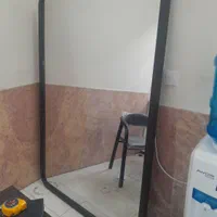 آینه قدی مشکی ۱۲۰×۱۸۰با قاب فلزی مشکی|آینه|تهران, بازار|دیوار