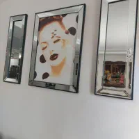تابلو آیینه ایی سه تیکه ایی|تابلو، نقاشی، عکس|کرج, گوهردشت|دیوار