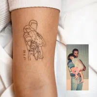 تتوی بدن و پیرسینگ بانوان|خدمات آرایشگری و زیبایی|فولادشهر, A4|دیوار