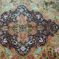 فرش پرده ای دستبافت ابریشم فروشی|فرش|تبریز, |دیوار