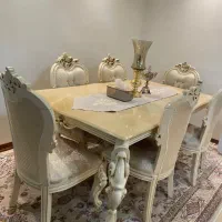 میز ناهارخوری ۶ نفره در حد نو