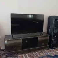 آینه کنسول میز تیوی و مینی ویترین ست هم