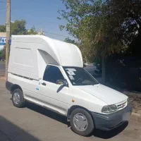 پراید بار مدل 1402 با اتاق فایبر مسقف