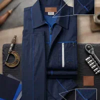 لباس کار سایز بزرگ 3xl تعداد محدود