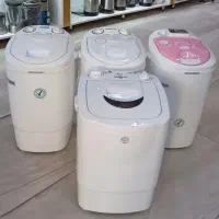 مینی واش ناسیونال کهنه شور 3/5 با گارانتی|ماشین لباسشویی و خشک‌کن لباس|مشهد, گلشور|دیوار