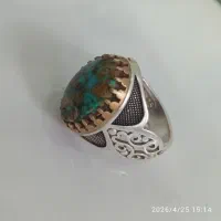 انگشتر نقره فیروزه