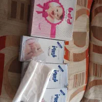 شورت گره ای بچه.... به همراه یک بسته 5عددی کهنه