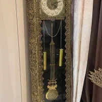 ویترین ساعت ایستاده میوه خوری و آینه و شمعدان برنز|بوفه، ویترین، کنسول|تهران, آهنگ|دیوار
