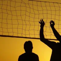 بازی دوستانه والیبال بانوان