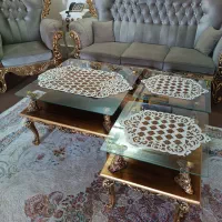 میز جلو مبلی و عسلی|مبلمان خانگی و میز عسلی|تاکستان, |دیوار