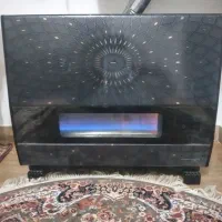 بخاری طرح شومینه ای|بخاری، هیتر، شومینه|رشت, یخسازی|دیوار